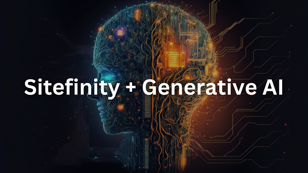 How Generative AI Transforms Sitefinity Development using Azure OpenAI